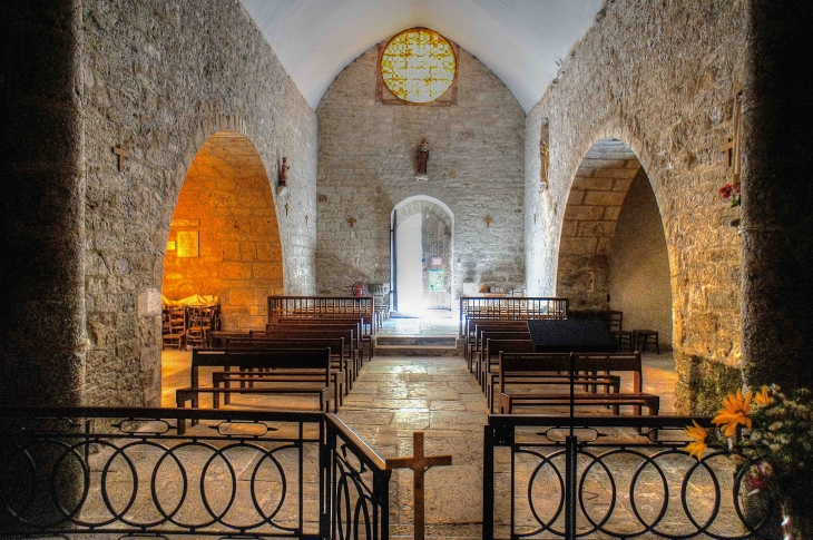 L'église Saint Christophe - Montvalent