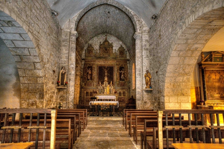 L'église Saint Christophe - Montvalent