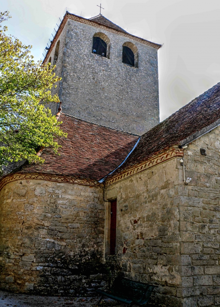 L'église Saint Christophe - Montvalent