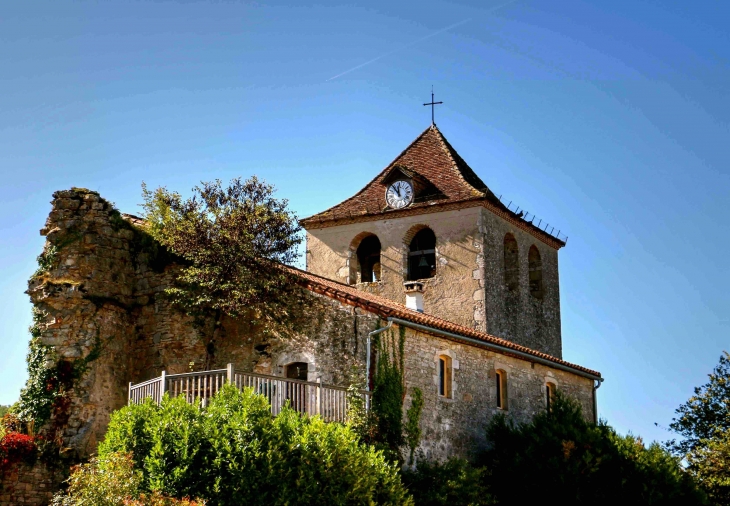 L'église Saint Christophe - Montvalent