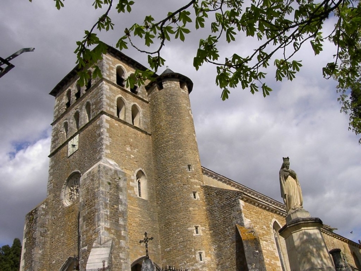 Puy l'Eveque, L'Eglise - Puy-l'Évêque