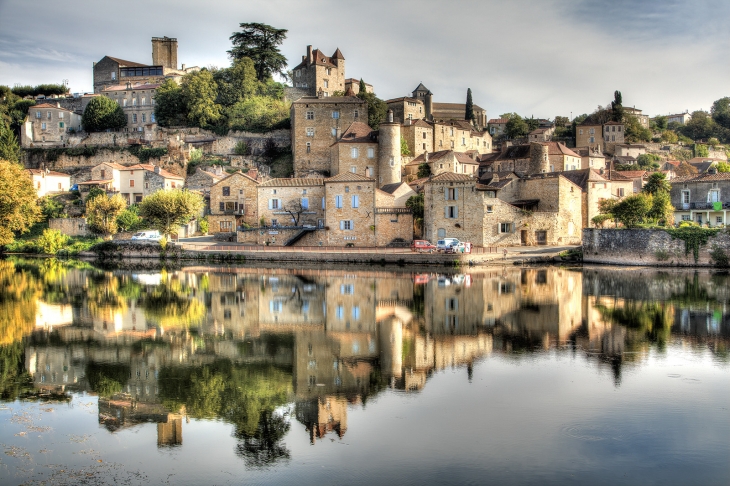 Vue générale du village - Puy-l'Évêque