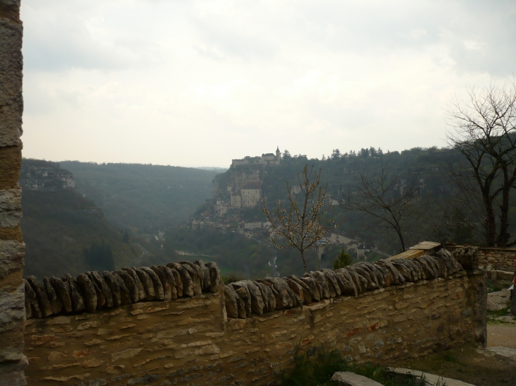 Vue sur le village - Rocamadour