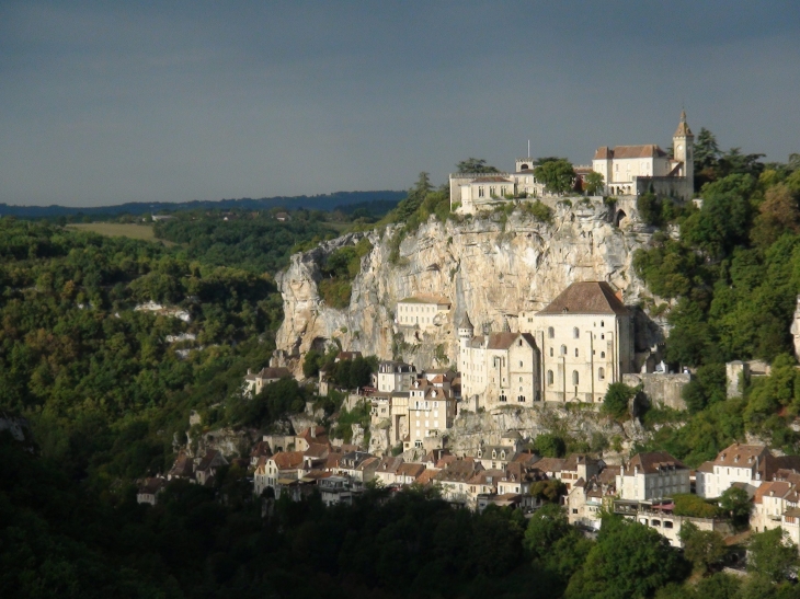 Vue sur le village - Rocamadour