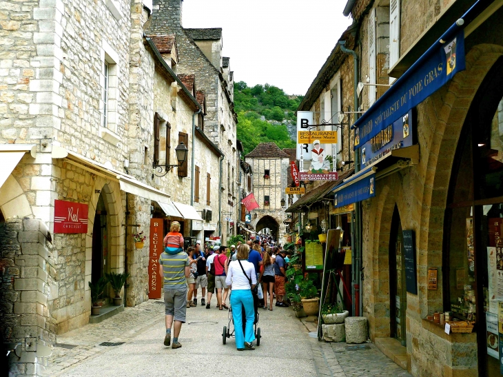 La rue principale - Rocamadour