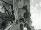 L'escalier des Pélerins, vers 1910 (carte postale ancienne).