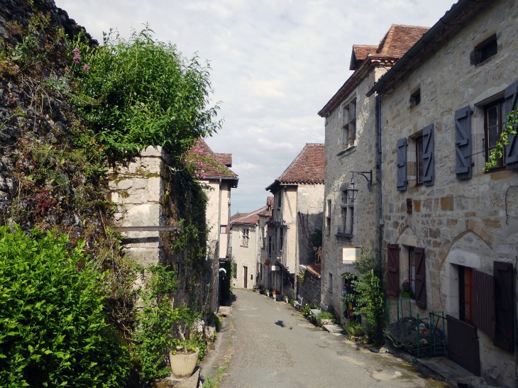 Rue de la Peyrolerie - Saint-Cirq-Lapopie