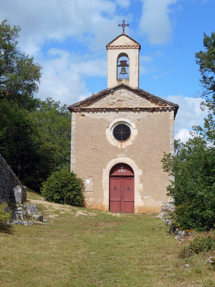 La chapelle Sainte Croix - Saint-Cirq-Lapopie