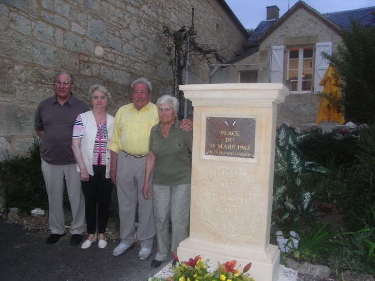 Place fin de la guerre d'Algérie - Saint-Clair