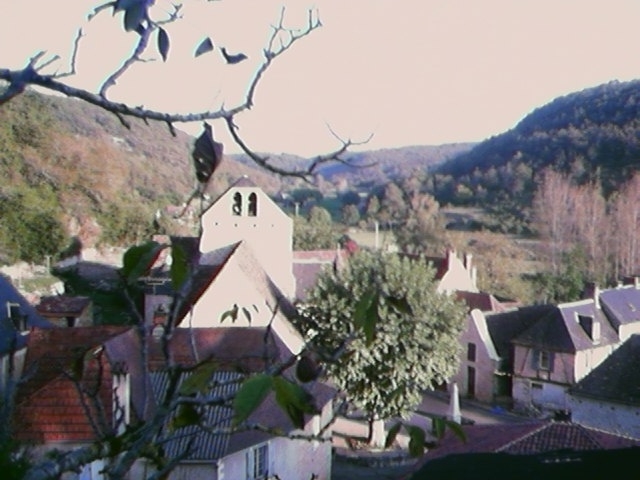 Vue insolite par dessus les toits - Saint-Clair