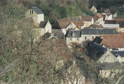 St clair depuis le banc d'amonites - Saint-Clair