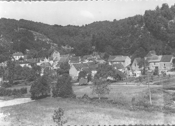 Vue générale sur l'ancien pont du lavoir - Saint-Clair