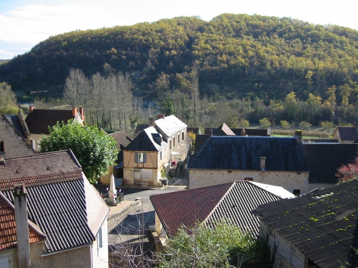 Vue générale sur le Pech Deymare - Saint-Clair