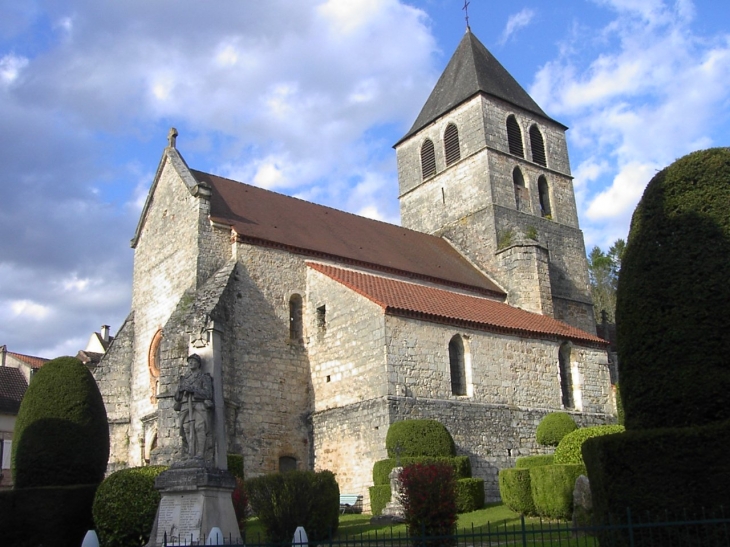 L'Eglise - Saint-Vincent-Rive-d'Olt