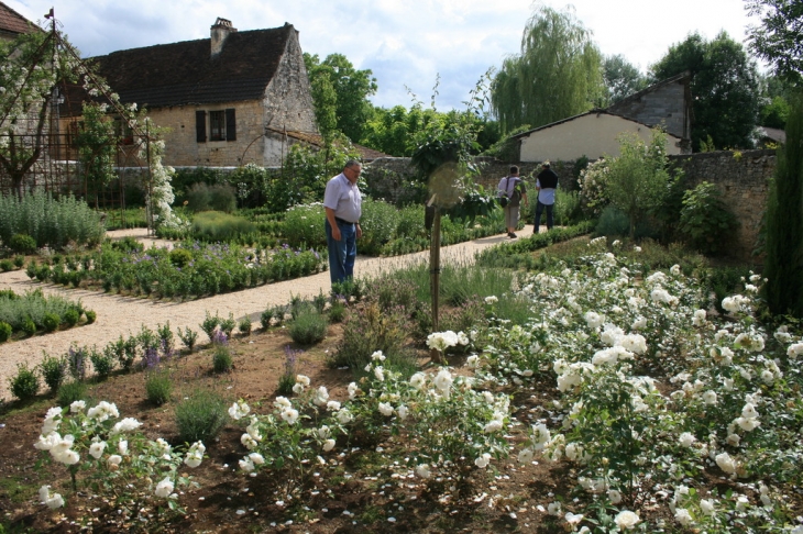 Salviac (Lot) Jardin Médiéval