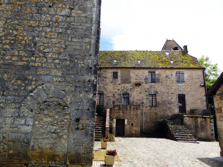 La cour du château - Soulomès