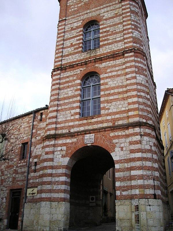 La tour de l'horloge - Auvillar