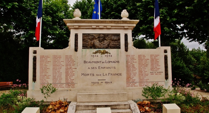 Monument-aux-Morts - Beaumont-de-Lomagne