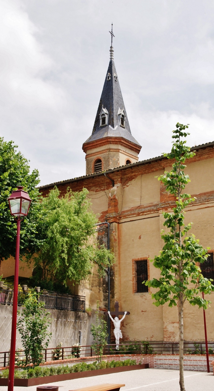  église Saint-Aubin - Bourret