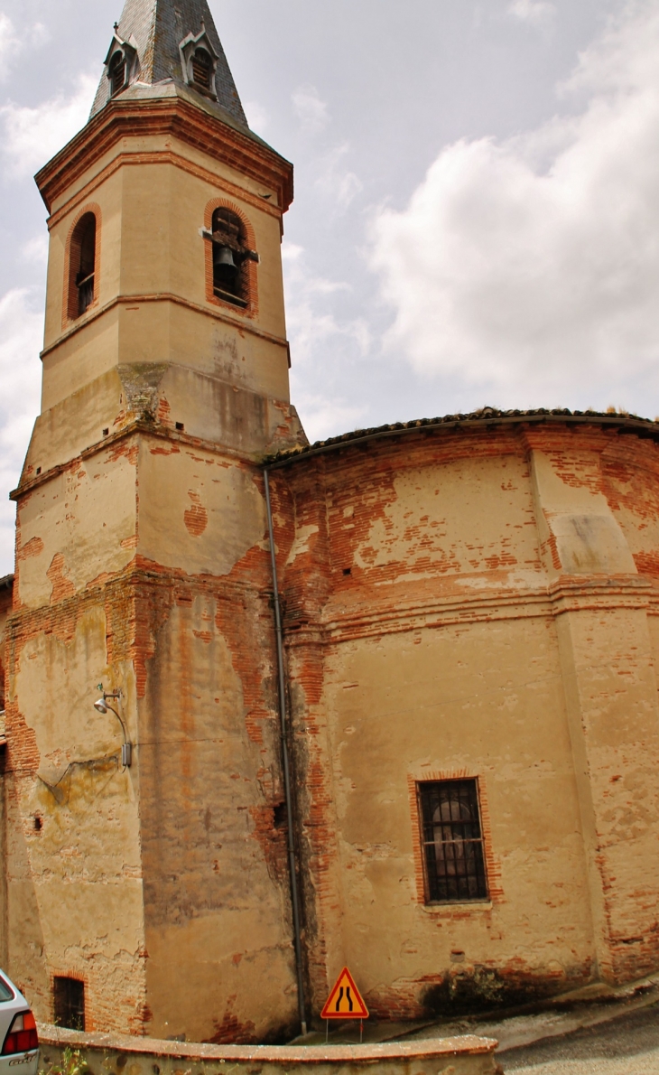  église Saint-Aubin - Bourret