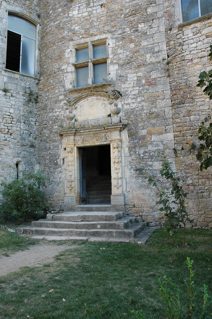 Entrée du château vieux - Bruniquel