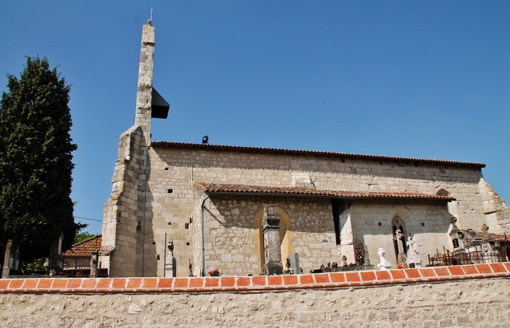    église St Julien - Goudourville