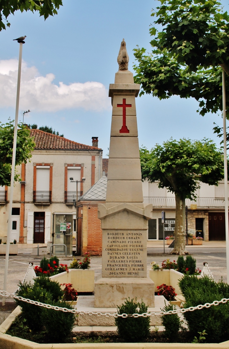 Monument-aux-Morts - La Ville-Dieu-du-Temple