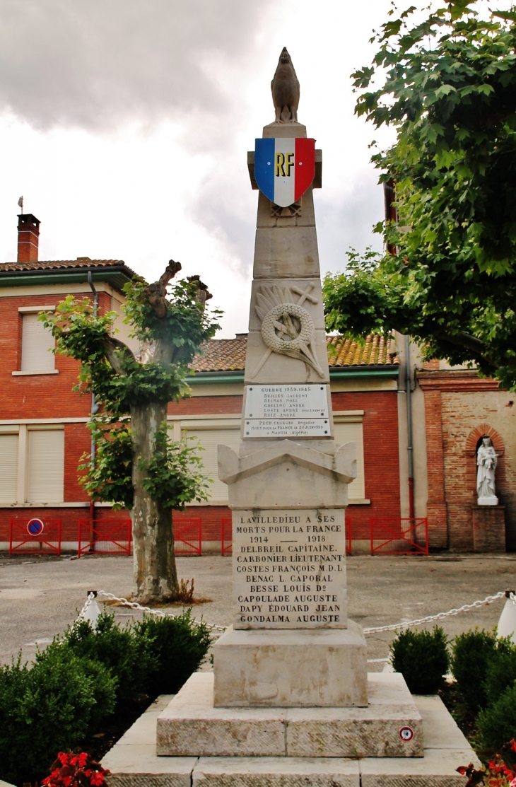 Monument-aux-Morts - La Ville-Dieu-du-Temple