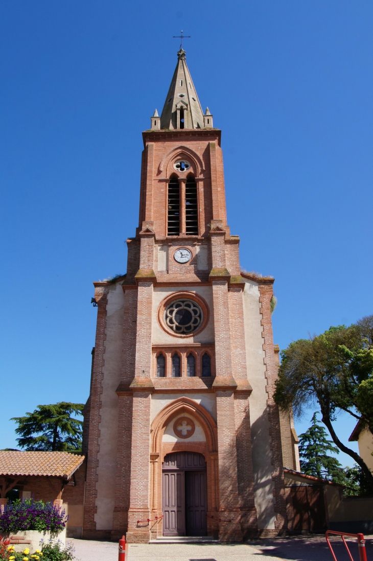 L'église Saint Christophe, XVIe et XVIIIe siècles. - Labastide-du-Temple