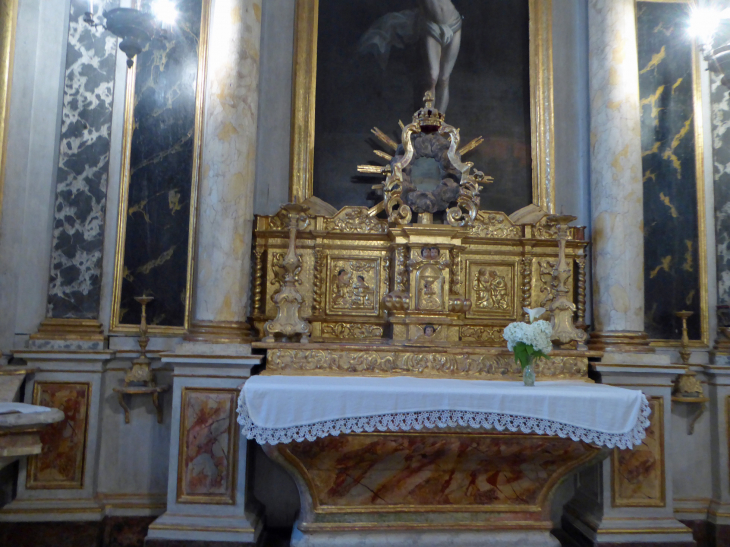 L'église baroque : l'intérieur - Lachapelle