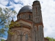 Le chevet et le clocher de la chapelle Notre-Dame de Lapeyrousse.