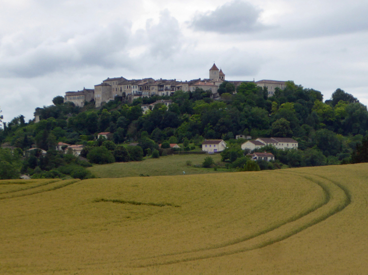 Vue sur la ville - Lauzerte