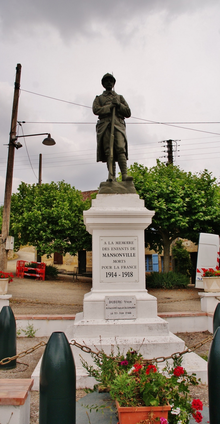 Monument-aux-Morts - Mansonville