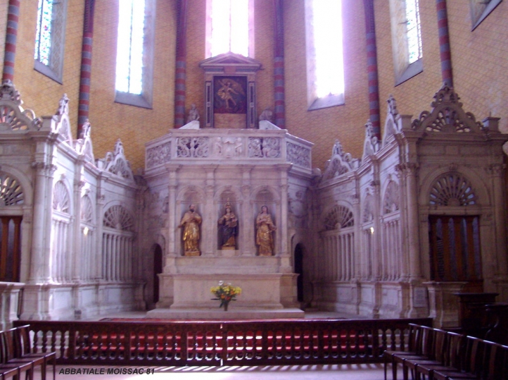 Retable de L'abbatiale - Moissac