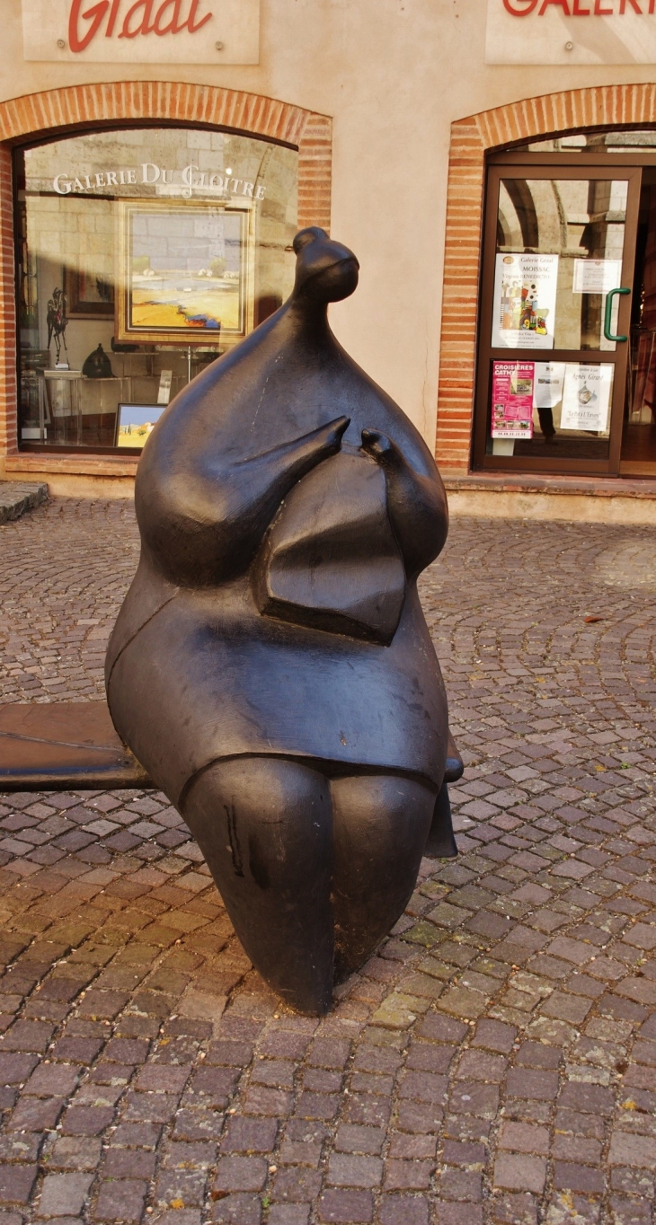 La Ville ( Sculpture ) - Moissac