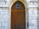 Photo suivante de Montaigu-de-Quercy Le portail de l'église de Couloussac.