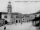 Place et Hôtel de Ville, début XXe siècle (carte postale ancienne).