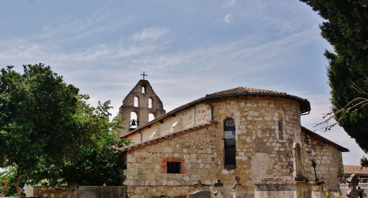 église St Martin - Montaïn