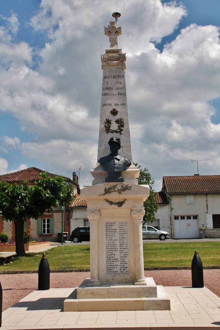 Monument-aux-Morts - Montbeton