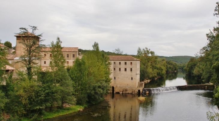 L'Aveyron et le Moulin - Montricoux