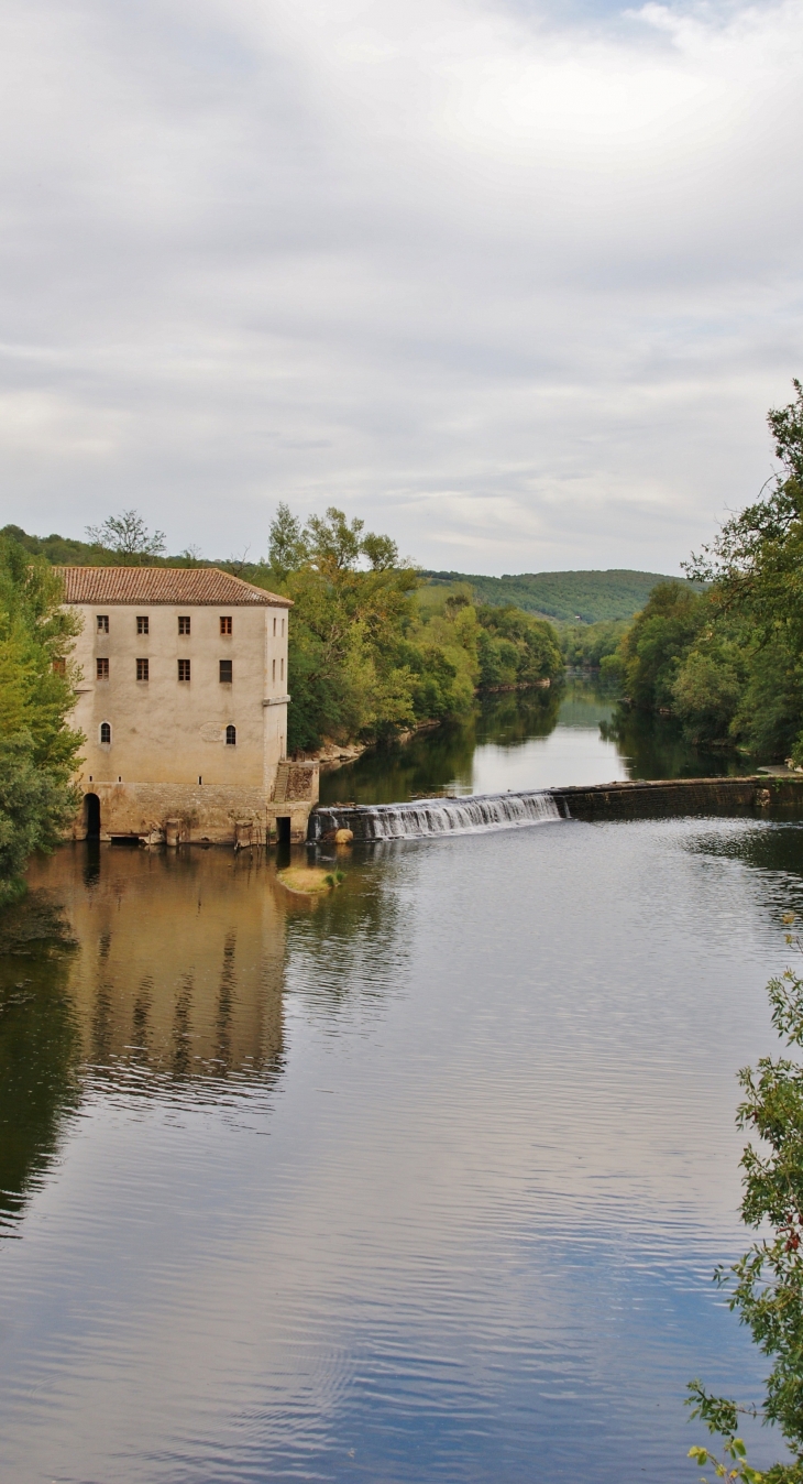 L'Aveyron et le Moulin - Montricoux