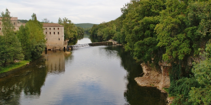 L'Aveyron et le Moulin - Montricoux