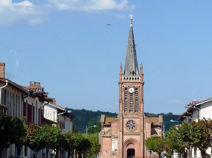 L'église - Reyniès