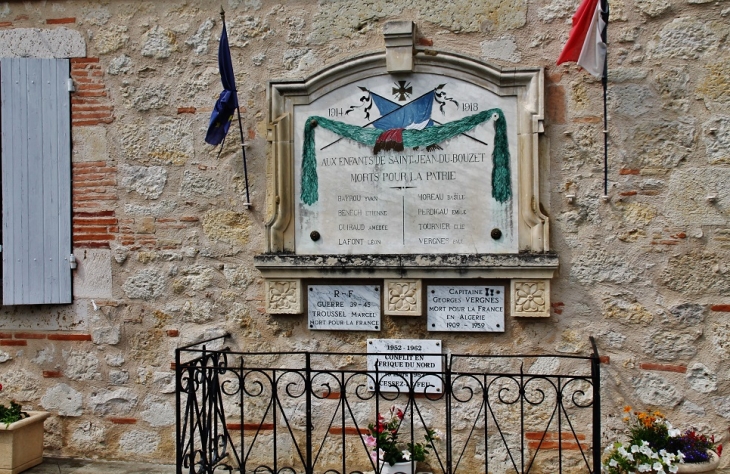 Monument-aux-Morts - Saint-Jean-du-Bouzet