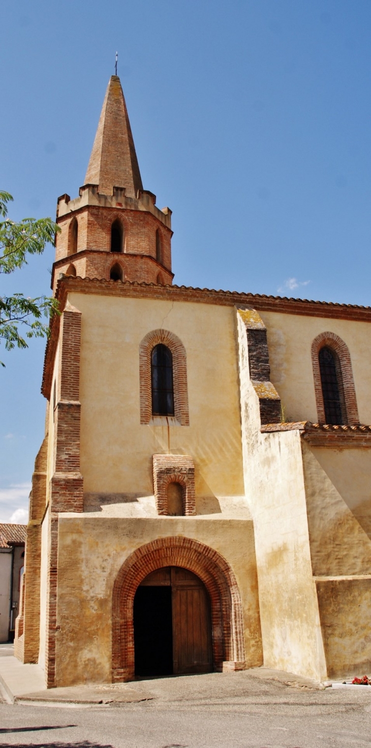 ;église Saint-Clair - Saint-Porquier