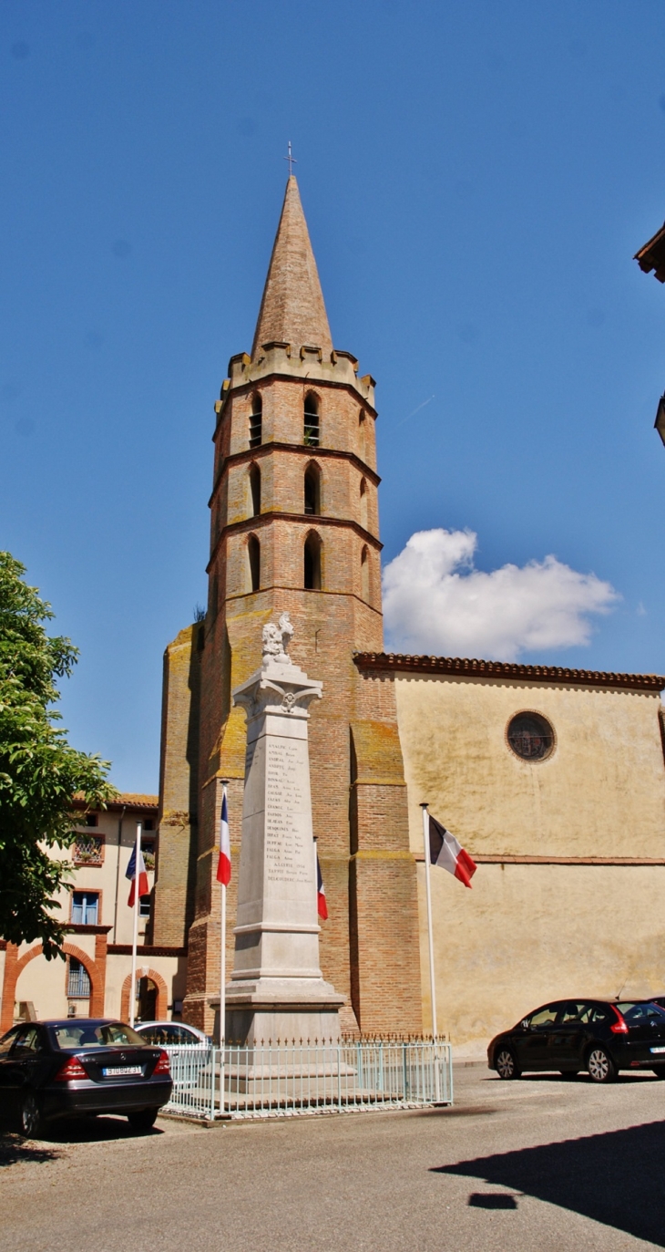 ;église Saint-Clair - Saint-Porquier