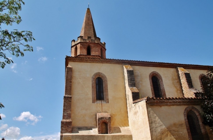 ;église Saint-Clair - Saint-Porquier