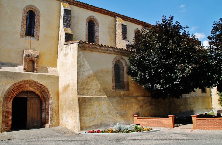 ;église Saint-Clair - Saint-Porquier