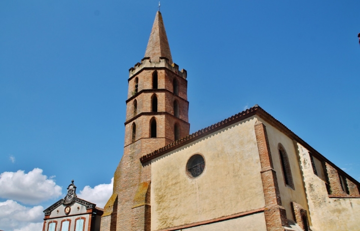 ;église Saint-Clair - Saint-Porquier