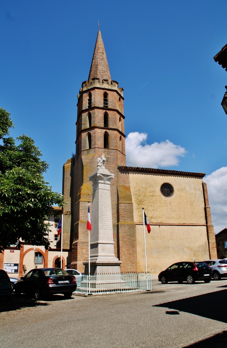 ;église Saint-Clair - Saint-Porquier